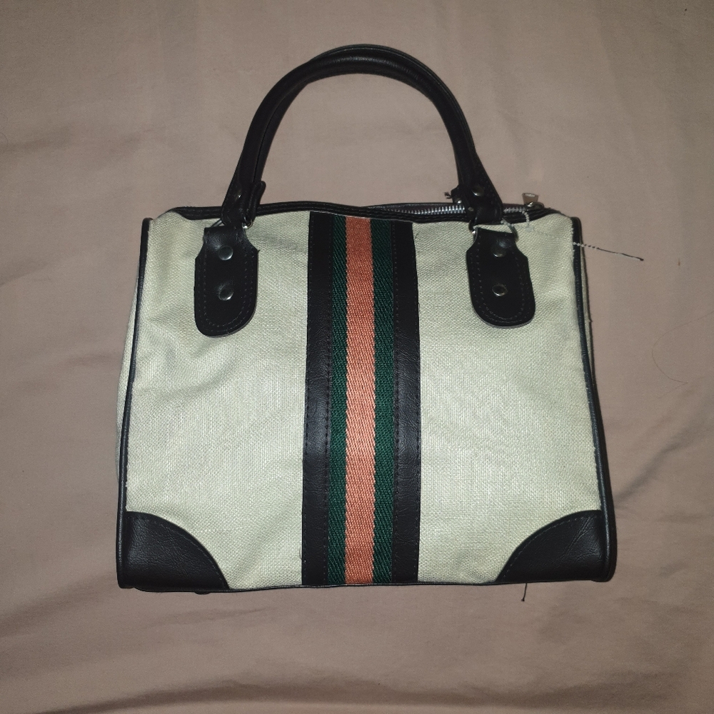 Vintage Stripe Handbag